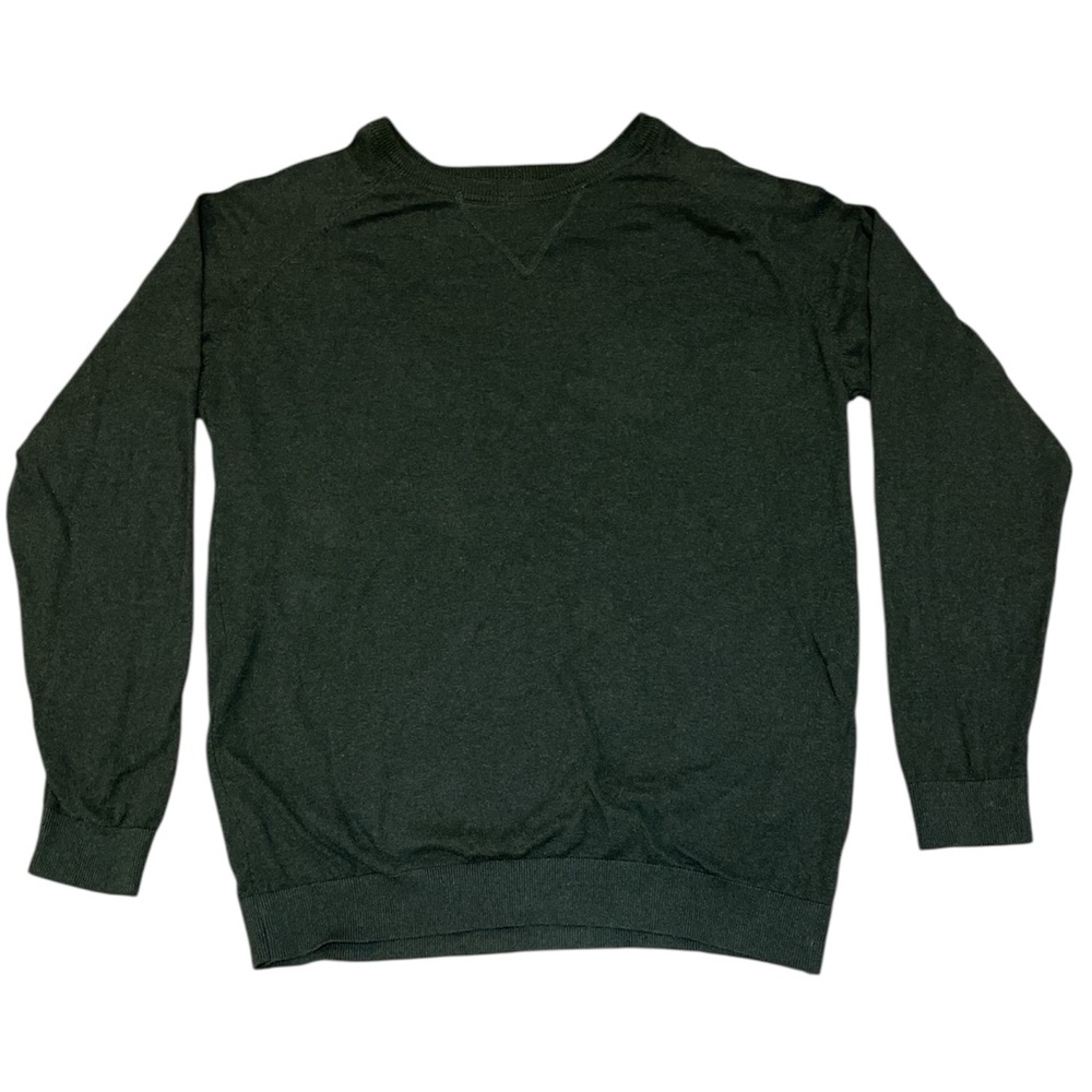Men's Jack & Jones JPR Ripley Lightweight Cotton Blend Sweater Forest Green XL